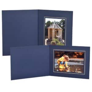 Topaz blue slip-in folders